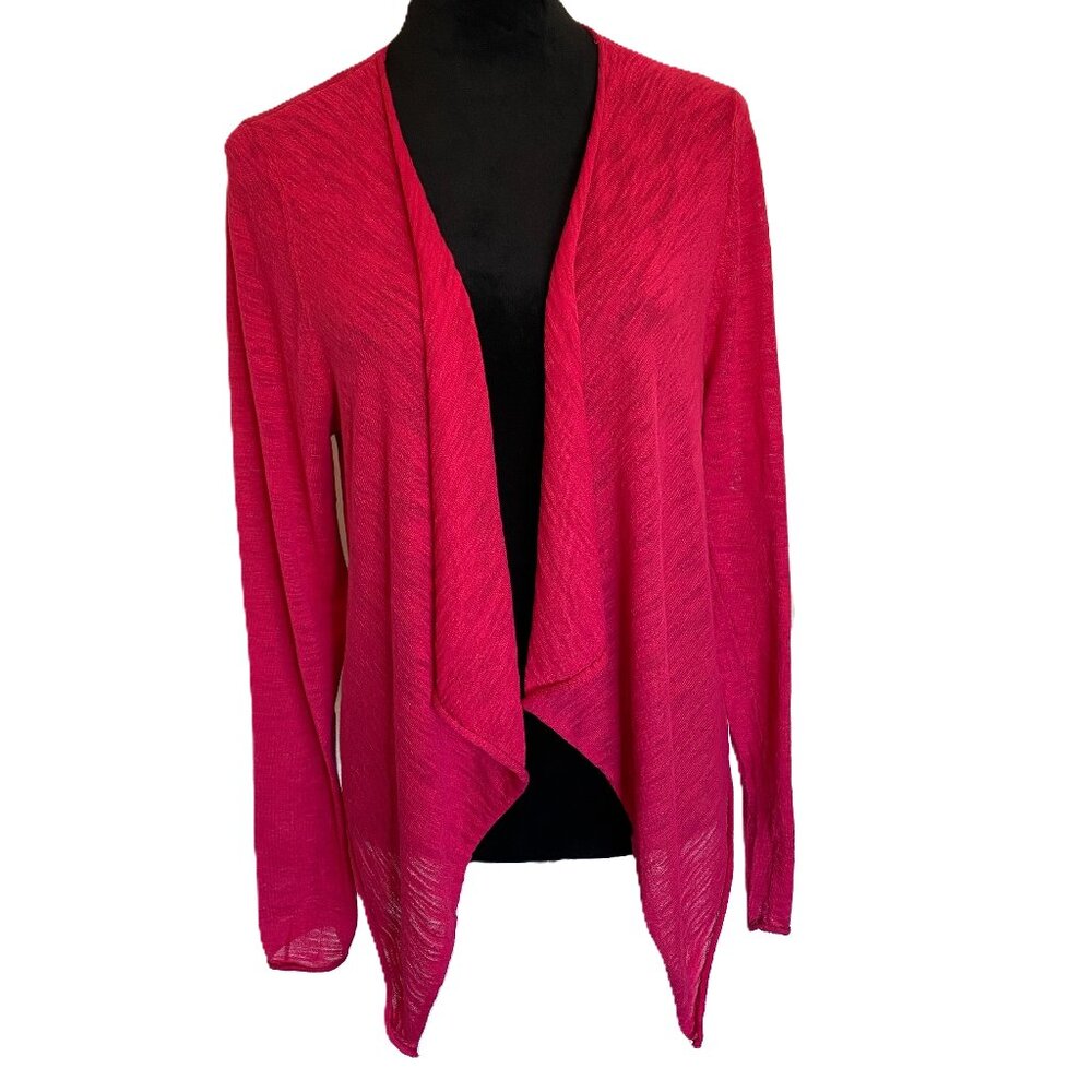 Torrid Vibrant Pink Open Front Cardigan Sweater SZ 2 (18/20)